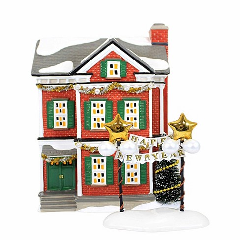 Department 56 Villages Ready For New Year's Eve - One Building With One  Accessory 8.5 Inches - Original Snow Village D56 - 6011424 - Ceramic -