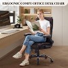 Ergonomic Office Chair for Home Office, High Back Executive Desk Chair, Retractable Footrest & Wide Seat – Heavy-Duty Swivel Computer Chair - 2 of 4