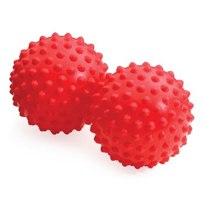 OPTP Franklin Method Easy Grip Ball Set (Pair) - Soft, Bumpy Inflatable Massage Balls for Myofascial Release, Sensory Stimulation & Exercise