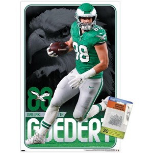 Trends International NFL Philadelphia Eagles - Dallas Goedert 24 Unframed Wall Poster Prints - 1 of 4