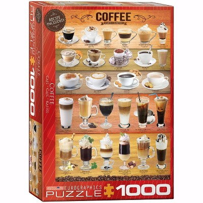 Eurographics Inc. Coffee 1000 Piece Jigsaw Puzzle