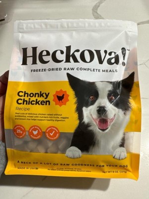 Heckova Freeze dried Raw Chonky Chicken Flavor Recipe Dry Dog