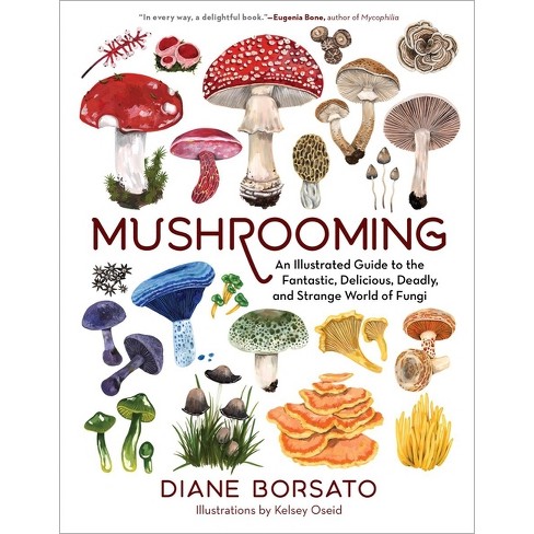 Mushroom Rain Double-Sided Bookmark – Ingrid Press