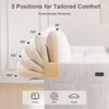 Dyonery Sleeper Sofa Bed, 81" L/U Shaped Pull Out Couch with Storage Chaise, 5-Position Backrest, USB & Type-C Ports, Chenille - 3 of 4