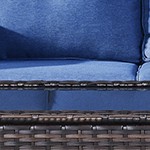 blue cushion