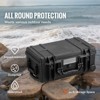 VEVOR Weatherproof Hard Case, Heavy Duty Protective Dry Box Case with Pre-cut Foam, Wheels & Retractable Pull Handles for Travel, Hunt, Military - 3 of 4