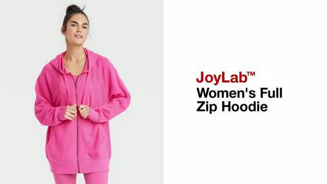 Women's Full Zip Hoodie - JoyLab™, 2 of 8, play video