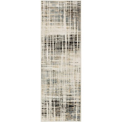Nourison Washable Decor Modern Distressed Indoor Rug