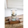 Medium Hammered Glass Candle Vase with Rustic Accent by Kalalou - 2 of 3