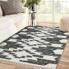 Luxe Weavers South Western Fringe Geometric Indoor Area Rug - 2 of 4