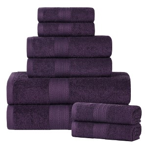 Eco-Friendly Sustainable Cotton Solid Lightweight Bathroom Set by Blue Nile Mills - 1 of 4
