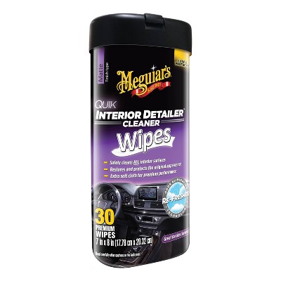 Meguiars 30ct Interior Detailer Wipes