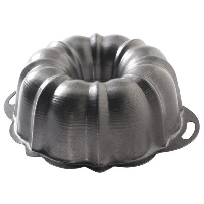 Nordic Ware 12 Cup Formed Aluminum Bundt Pan Blue With Cake Keeper : Target