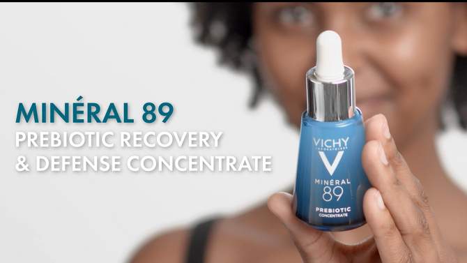 Vichy Mineral 89 Prebiotic Concentrate Anti-Aging Face Serum - 1.014 fl oz, 2 of 11, play video
