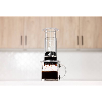 Clear Tritan Portable Coffee Press with 3-in-1 Brew Technology