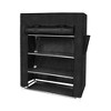 J&V TEXTILES Shoe Rack Organizer Tall Shoe Rack for Closet Entryway 4 Tier Non-Woven Cover Shoe Shelf Holds 12 Pairs - 2 of 4