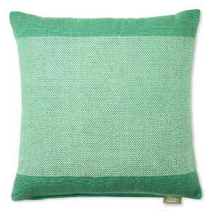 TOWN & COUNTRY TERRA Alara Solid Border Handcrafted Indoor Outdoor Decorative Pillow - 1 of 4