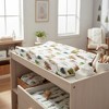 LISM 4 Pack Neutral Unisex Fitted Baby Changing Pad Cover Set - 3 of 4