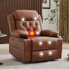 Power Lift Recliner Chair for Elderly,Oversized Massage Recliner with Vibration & Lumbar Heating - 2 of 4