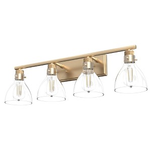 Hunter Fans Van Nuys 4 - Light Vanity in  Alturas Gold - 1 of 1