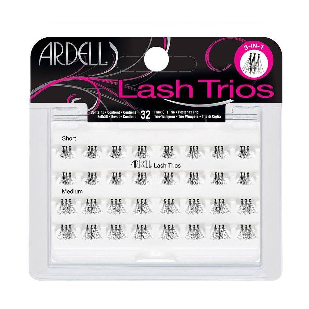 UPC 074764616364 product image for Ardell Eyelash Individual Lash Trios Black - 32ct | upcitemdb.com