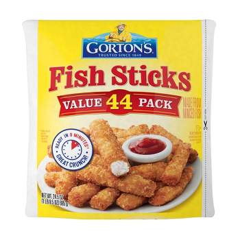 Gorton's Breaded Minced Fish Sticks - Frozen - 24.5oz/44ct