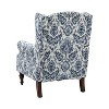 Theodor Armchair with Spindle Legs for Living Room and Bedroom Club Chair Set of 2 | ARTFUL LIVING DESIGN - 4 of 4