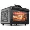 CHEF iQ MiniOven 25-Quart Smart Toaster Oven Air Fryer with Touchscreen Controls - Black - 4 of 4
