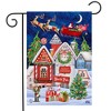 Briarwood Lane Christmas Garden Flag 18x12.5 For Outdoor North Pole Magic Garden Flag Flag For Christmas Garden Flag Flags For Outside - 2 of 4