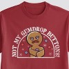 Men's Shrek Gingerbread Man Graphic T-Shirt - Red - 3 of 3