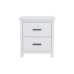 NicBex 15.7 inch Wide Nightstand with 2 Drawers,Modern Side Table with Large Storage Space and Metal Handle,Bedside Table for Bedroom,Living Room - 1 of 4