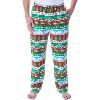National Lampoon's Christmas Vacation Men's Fair Isle Loungewear Pajama Pants Multi