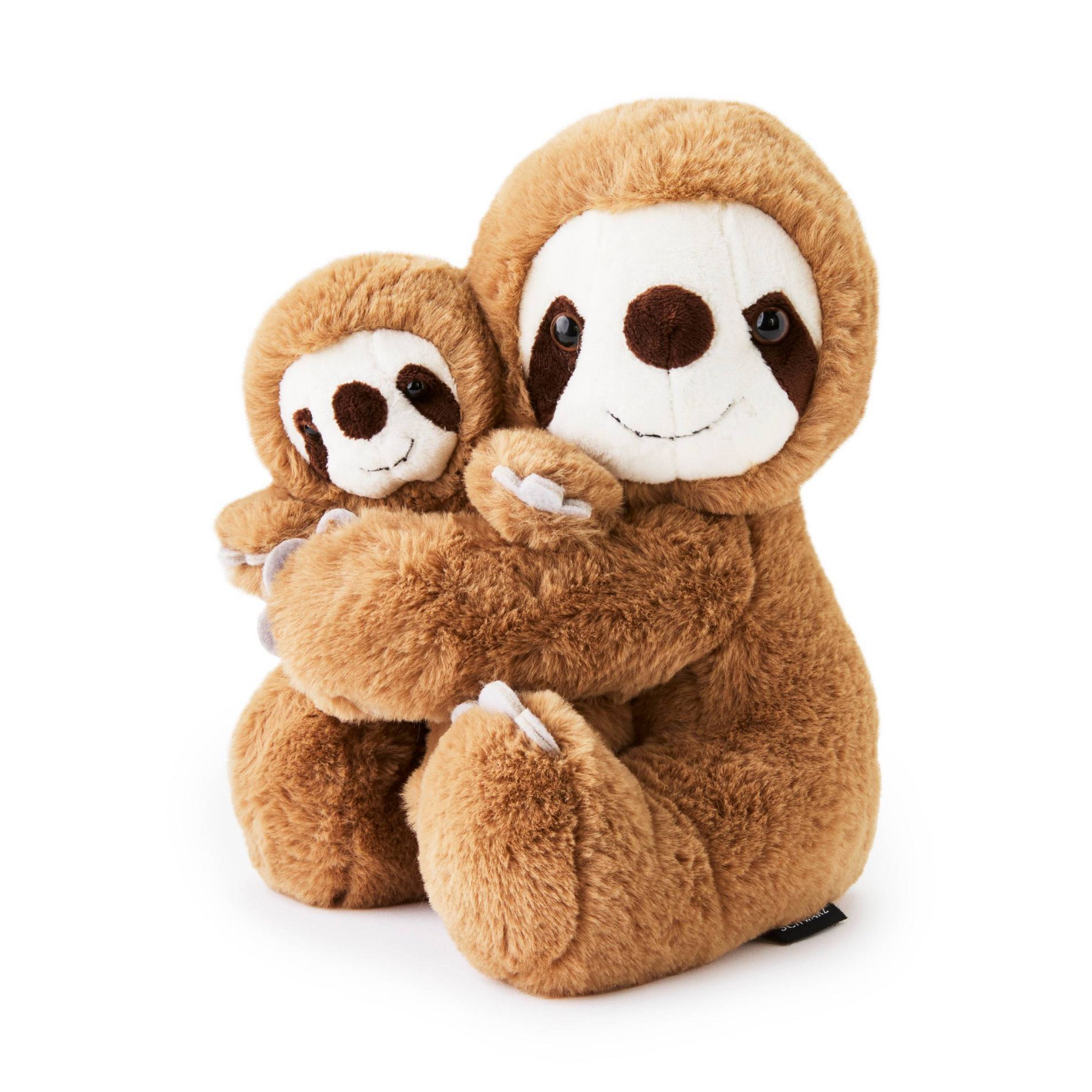 FAO Schwarz 10" Mommy and Me Sloth Plush