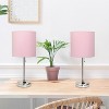 Creekwood Home Contemporary Bedside Table Lamp with Power Outlet - 4 of 4