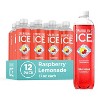 Sparkling Ice, Raspberry Lemonade Sparkling Water - 17 Fl Oz Bottle (Pack of 12) - 2 of 4