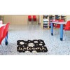 Ashley Productions® The Original Fun Mat™, Welcome Mat, 15.5" x 23.5", Daisies Welcome - 3 of 4
