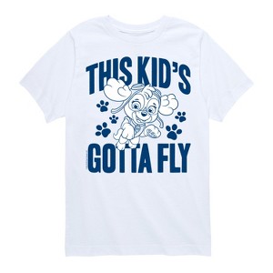 Boys' - Paw Patrol - This Kid's Gotta Fly Short Sleeve Graphic T-Shirt - 1 of 4