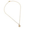 SOHI Women's California Gold The Clover Pendant Necklace - 2 of 4