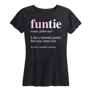 Women's - Instant Message - Funtie Short Sleeve Graphic T-Shirt - 1 of 4