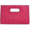 FATMOON Summer New Fashion Straw Weave Top Handle Clutch Handbags for Women, Detachable Chain Crossbody Bag - 4 of 4