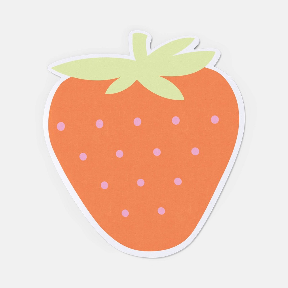 Novelty Mouse Pad - heyday™ Strawberry: Non-Skid Base Accessory