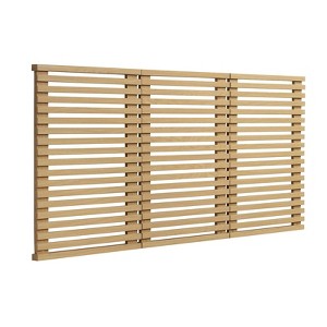 Modway Render Mid-Century Modern Wall-Mount Headboard in Oak, Queen (U.S. Standard) - 1 of 4