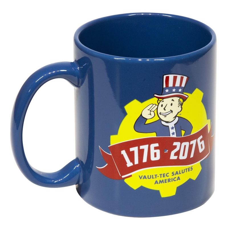Just Funky Fallout Collectibles | Fallout 76 Tricentennial Ceramic Coffee Mug | 11 oz, 2 of 7