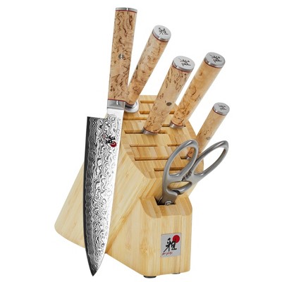 Miyabi Miyabi Birchwood SG2 7-Piece Knife Block Set