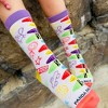 Colorful Crayons Socks from the Sock Panda (Ages 3-7) - 2 of 4