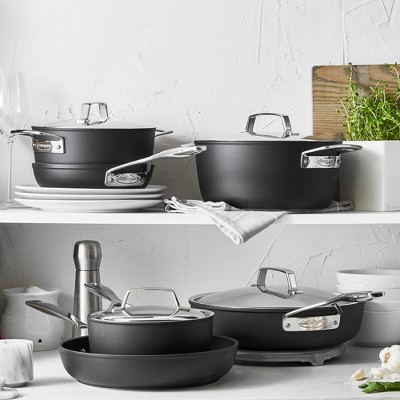 Demeyere AluPro 10-Piece Nonstick Aluminum Cookware Set