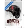 Trends International MLB Arizona Diamondbacks - Drip Helmet 22 Unframed Wall Poster Prints - 3 of 4