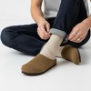 CUSHIONAIRE Heath Genuine Suede Leather Mens Clogs with Memory Foam Comfort, Easy Slip On Slides for Men - 2 of 4