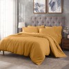 Egyptian Cotton 400 Thread Count Solid Duvet Cover Set by Blue Nile Mills - 2 of 4