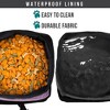PetAmi Collapsible Dog Bowls 2 Pack, Food and Water Travel Set, Portable Pet Dish No Spill, Foldable Lightweight BPA Free Leakproof - 4 of 4